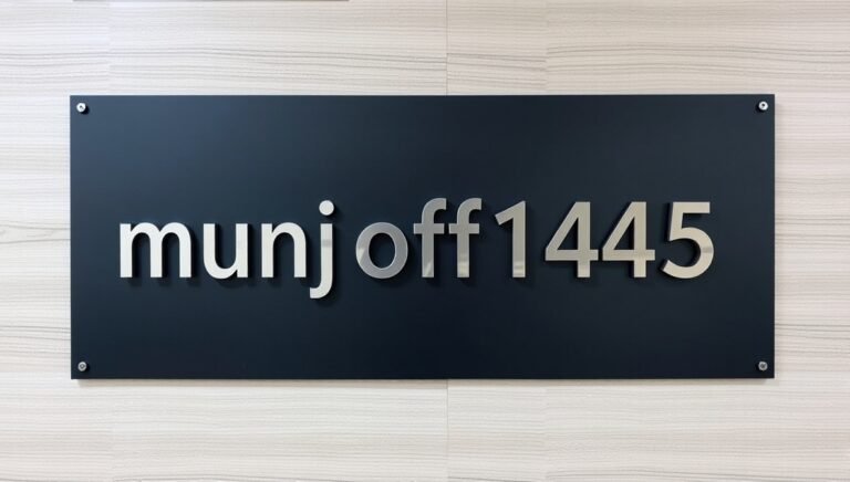 munjoff1445 constraint