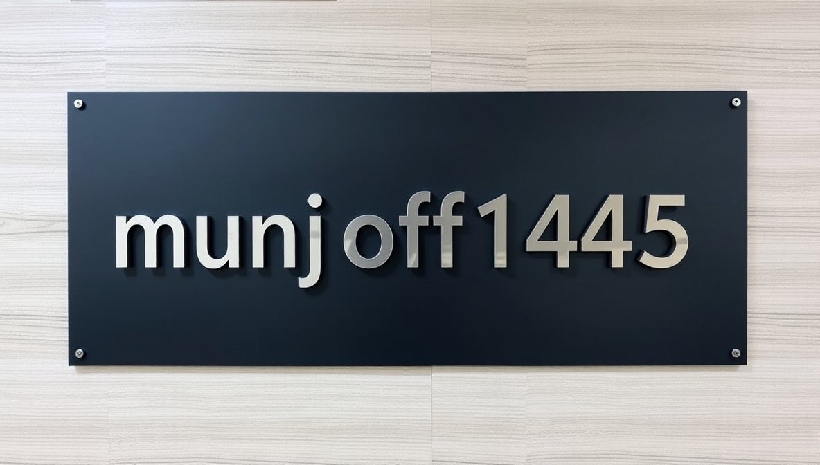 munjoff1445 constraint