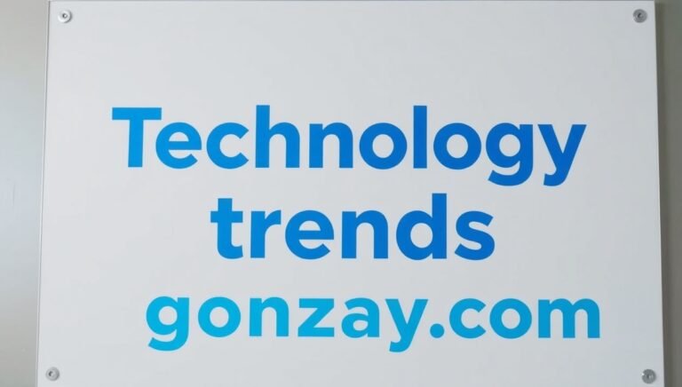 technology trends gonzay com